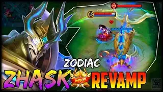 Zhask Zodiac Skin CANCER Revamp + Buffs! ~ MLBB ZHASK