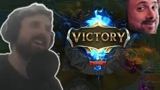 Forsen wins his first scrim with his pro team in League of Legends