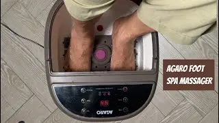 AGARO Royal electric foot spa massager Demo & Review | Best Foot Massager 2023