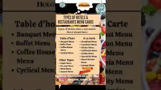 Hotel and restaurant menu card designing and printing.❤️🌈✨Link in description 🌈✨✨