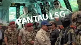 DRONE CANGGIH RI-YORDANIA DIPAMERIN, PRABOWO & RAJA ABDULLAH II PANTAU LSG NAIK HELIKOPTER KeLOKASI
