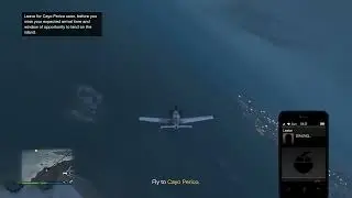 Taking down a fighter jet with a crop duster in GTA V