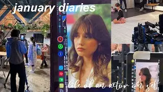 weeks in the life of an actor on set