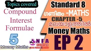 CLASS 8 CHAPTER 5 |EPISODE 2|MONEY MATHS | KERALA SYLLABUS |By NFA