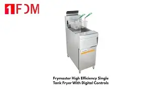 Frymaster High Efficiency Single Tank Fryer With Digital Controls without Filter   Gas