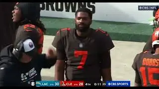 Cade York MISSES Game-Winning 54-yard Field Goal | Cleveland Browns vs Los Angeles Chargers Ending