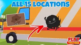 All 15/15 Spy Card Locations! | Play Together