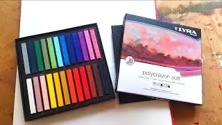 #lyra Polycrayon Soft Pastel Boya İncelemesi 🖍️🧿✍️