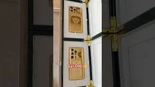Gold iPhone 24kt Gold #iphone17air #iphone17 #iphone17promax #iphone17pro #iphone16pro #gold