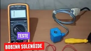como testar a bobina da solenoide.
