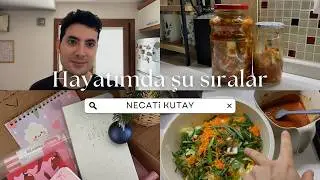 Birkaç Günlük Vlog 👀 | Evde Vegan Kimchi 🥬 & 2026 Ajandam Geldi!