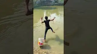 Village boy #fishing #village #viral #shorts
