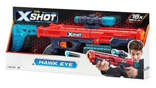 Новинка! Обзор бластера X-Shot: Excel.&nbsp;Бластер Hawk Eye
