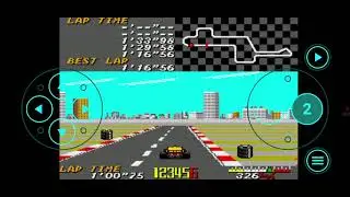 1992 Ayrton Senna's Super Monaco GP II Sega Game Gear Title 