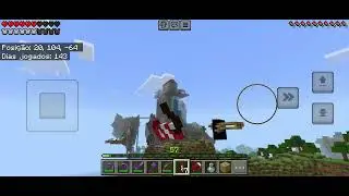 Sobrivivencia as montanhas #34 fiz a porta autom&aacute;tica #minecraft  #video 