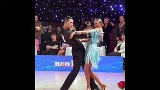 Ча-ча-ча. Финал IDSU Grand Prix Взрослые, La (Open). Grand Prix Belarus 2025 / бальные танцы