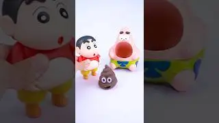 Satisfying and Unboxing with Review 2 Shin-chan, Patrick Star Funny Toys Video