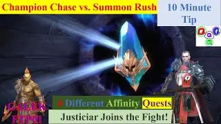 Champion Chase vs Summon Rush | Advanced Quests | Mystery Shards First | FTPGalek01009