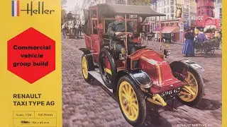 Commercial vehicle group build Renault Taxi type AG part 1
