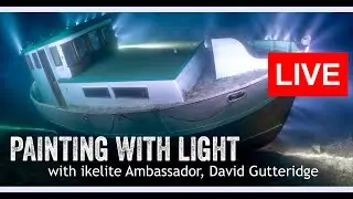 Underwater Paint with Light - featuring uw-photographer & Ikelite ambassador David Gutteridge