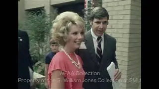 Ruta Lee and Paul Fannin Canvas For Richard Nixon - September 1972