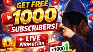 🔥 live Channel Promotion | Grow Your Youtube Channel Fast🚀Support Each Other.