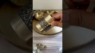 Nayi Naveli&rsquo;s New Premium Bronze Thali Set for Puja or self use for Health Benefits
