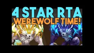 WEREWOLF TIME in 4 Star Special League! (SUMMONERS WAR RTA!)