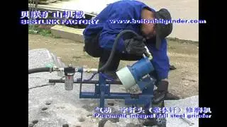 CG100P Pneumatic Integral drill steel and chisel bits grinder