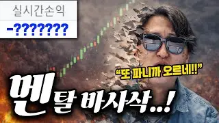 해외선물 지표발표에 멘탈 싹 갈렸습니다.. ㅠ