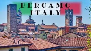 Bergamo, the highlights of Upper and Lower Town, Lombardia, Italy | Citta Alta, Citta Bassa