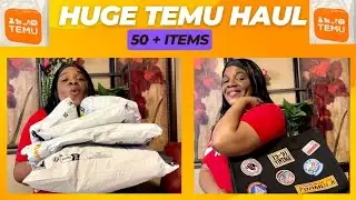🧡HUGE TEMU HAUL| Designer Dupes| Try On| Clothing| Handbags| Accessories & More
