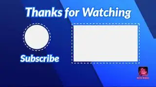 Free outro Thumbnail #12 [End Screen on intro maker]