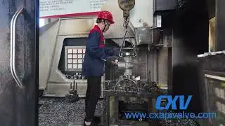 #Gate valve CNC machining center