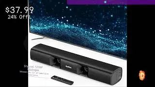 Saiyin DS6301H Pro Sound Bar Review | Compact 17
