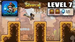 Silvercall Level 7 Gameplay Walkthrough | All Crystal & Chest Locations