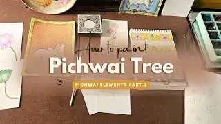 How to make pichwai tree part-2