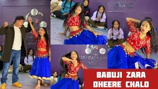 Babuji Zara Dheere Chalo - Dance Evaluation | Yana Gupta | Harshikha Magar | Samir Dance Studio 