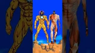 Eren vs The living tribunal. #marvel #AOT