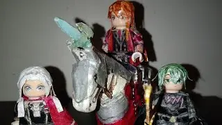 LEGO Fire Emblem: Byleth, Edelgard, Ferdinand - Three Houses