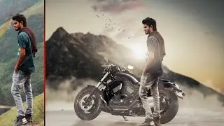 Fantasy Bike Photo Manipulation with Soft Light Effect | Photoshop CC Tutorial