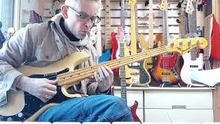Fernandes Power Bass Mid 70s, test and diagnostic
