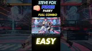 Steve Fox Ultimate Punch Parry Combo Guide | Tekken 8 Masterclass 🔥 #tekken8