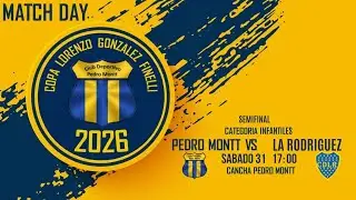 EN VIVO Pedro Montt vs La Rodriguez | Copa Lorenzo Gonzalez Finelli