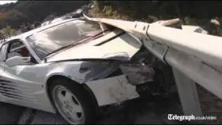Авария Ferrari в Японии: подсчет стоимости страховки