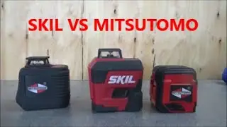 Krydslaser test SKIL VS MITSUTOMO