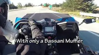 Slingshot with Bassani Muffler and Dynatech Baffle