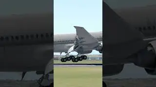SMOOTH landing | BOEING 777 touchdown in MADRID (MAD) #777 #aviation #boeing777 #boeingaircraft