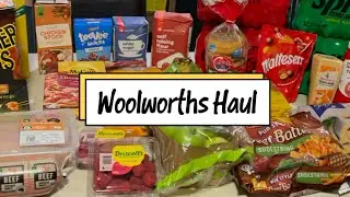 Family Of Four Grocery Haul.. Woolworths Australia