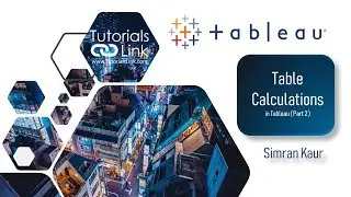 Table Calculations in Tableau | Part 2 | Tableau Training
